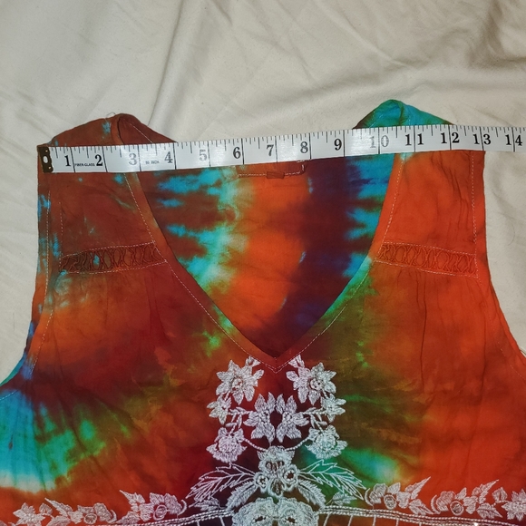The most amazing tie dye dress! Size Large - Picture 5 of 9